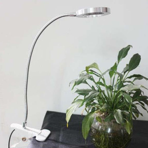 Kreativ simpel USB bukseknap LED læseklip skrivebordslampe