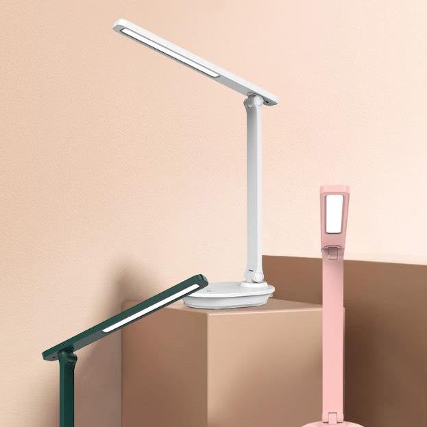 Moderne dobbelt foldbar øjenpleje trådløs genopladelig LED skrivebordslampe