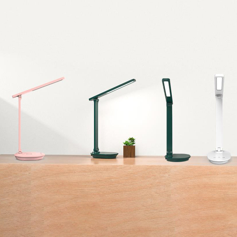 Moderne Dobbelt Foldbar Øjepleje Trådløs Opladelig LED Skrivebordslampe