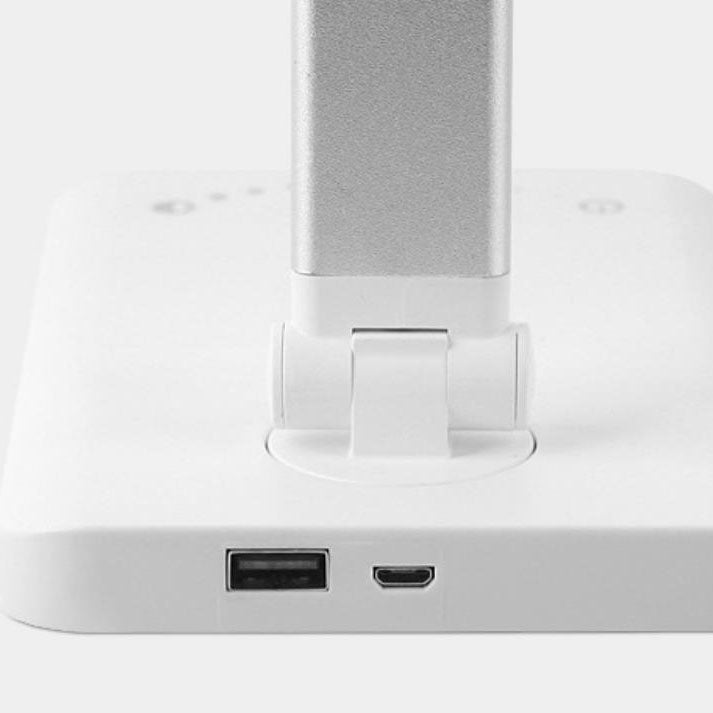 Minimalistisk Smart Square Bar Foldbar USB LED Skrivebordslampe