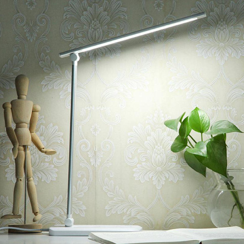 Minimalistisk Intelligent Firkantet Bar Sammenklappelig USB LED Skrivebordslampe