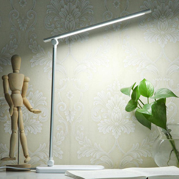 Minimalistisk Smart Square Bar Foldbar USB LED Skrivebordslampe
