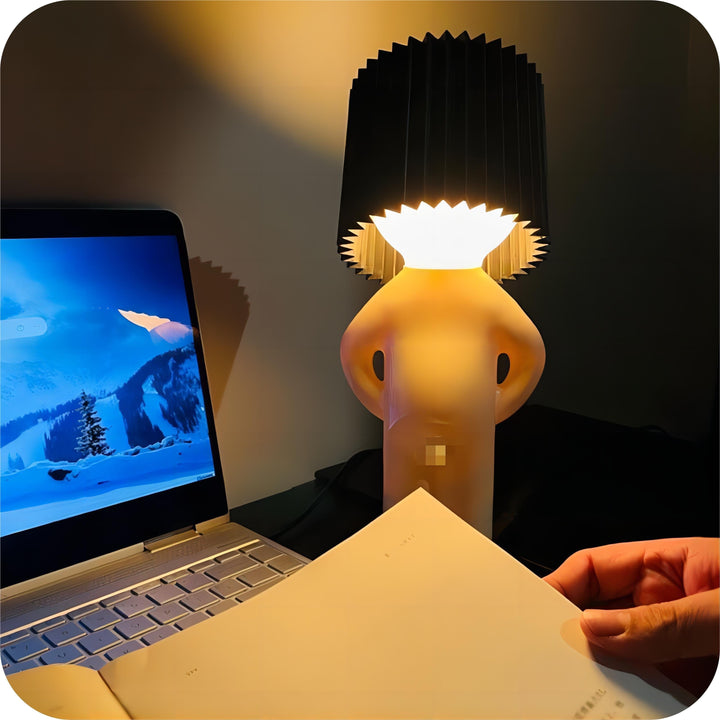 Sjov trådløs lampe