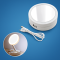 Dobbelt Sided Forstørrelsesspejl – LED Belysning – 10× Forstørrelse – Makeup & Plukning