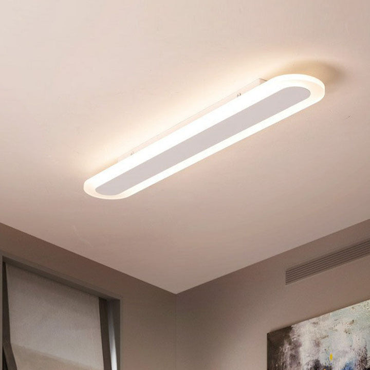Minimalistisk Ultra Tynd LED Loftlampe – Energieffektiv og Moderne Design til Stuen