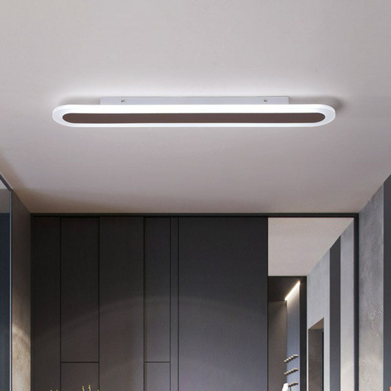 Ultra-flad minimalist loftlampe