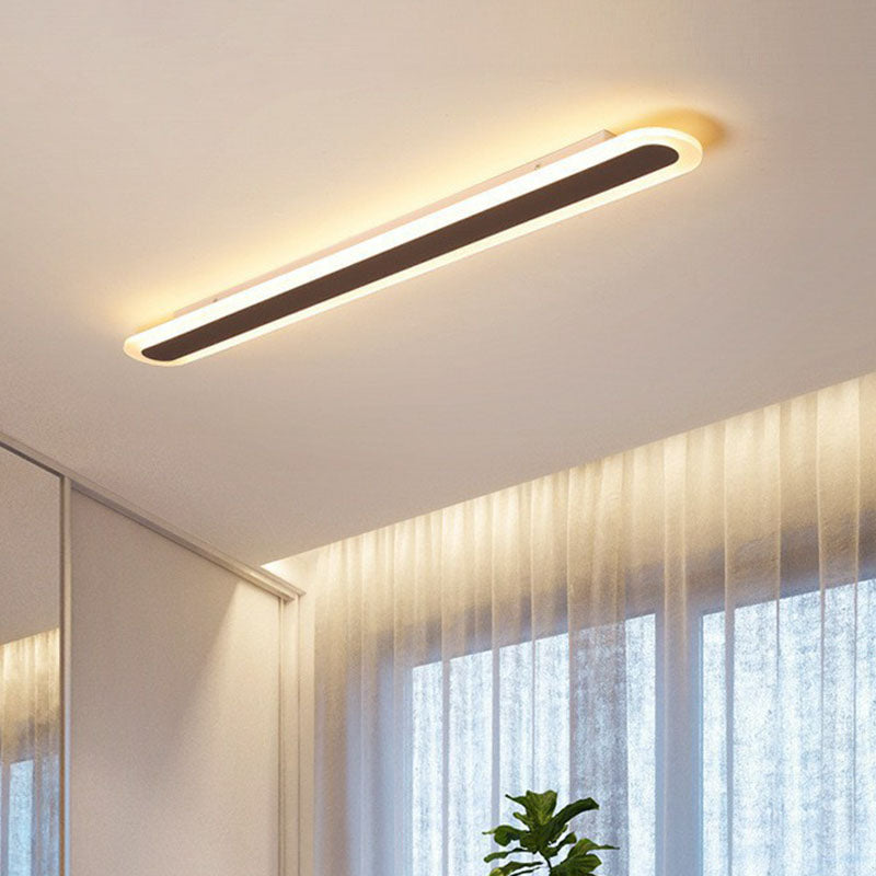 Ultra-flad minimalist loftlampe
