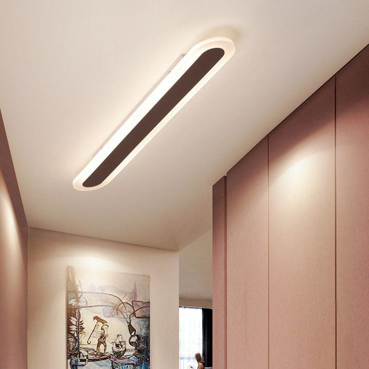 Ultra-flad minimalist loftlampe
