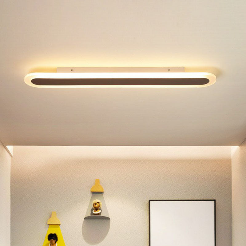 Minimalistisk Ultra Tynd LED Loftlampe – Energieffektiv og Moderne Design til Stuen