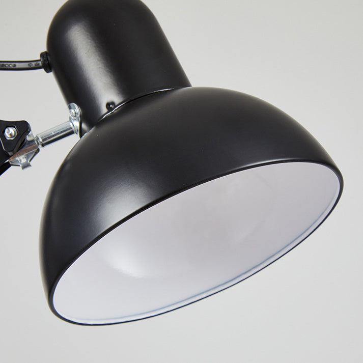 Moderne minimalistisk sammenklappelig bordlampe med lang arm og clip lavet af ABS med 1 lys til soveværelset
