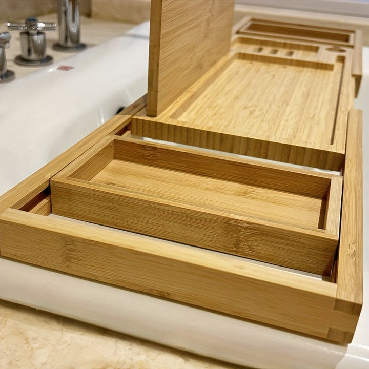 Bambus Badekar Tray - For Ultimativ Afslapning