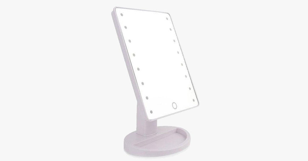 LED Sensor Makeup Spejl med 180-Graders Drejefunktion - Brug det på din måde
