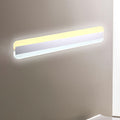 31.5"/39"/47" Bredde lineær makeup spejl lys moderne akryl LED badeværelseslys over spejlet med reflektor