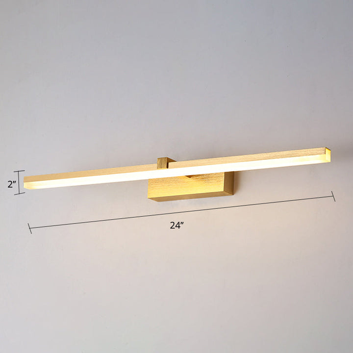 Gylden Badeværelseslampe LED Moderne Design