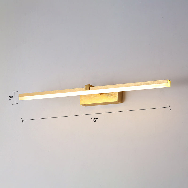 Gylden Badeværelseslampe LED Moderne Design