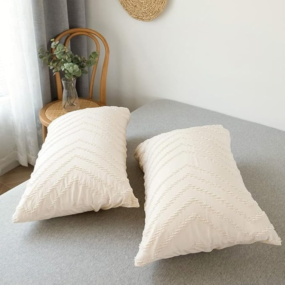 Chevron Plush Quilt Cover | 3-delt sæt