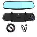 SafeMirror HD Bakspejl med Dashcam – 1080p, Bevægelser Detektering & Bred Vinkel
