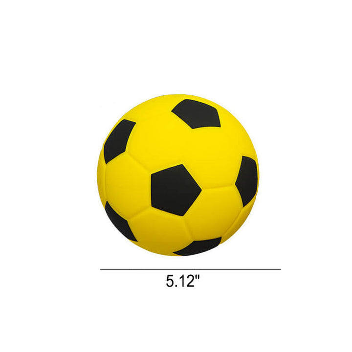 Kreativ Fodbold Silikone LED Nattelys USB Opladelig Bordlampe