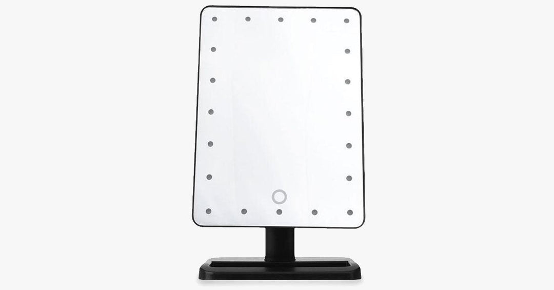 LED Sensor Makeup Spejl med 180-Graders Drejefunktion - Brug det på din måde