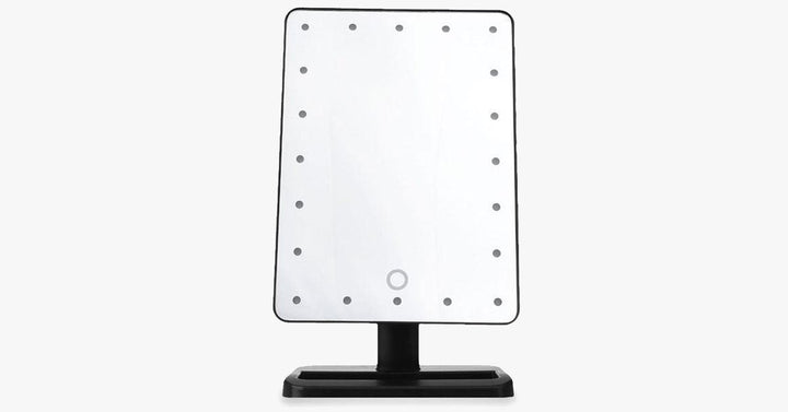 LED Sensor Makeup Spejl med 180-Graders Drejefunktion - Brug det på din måde
