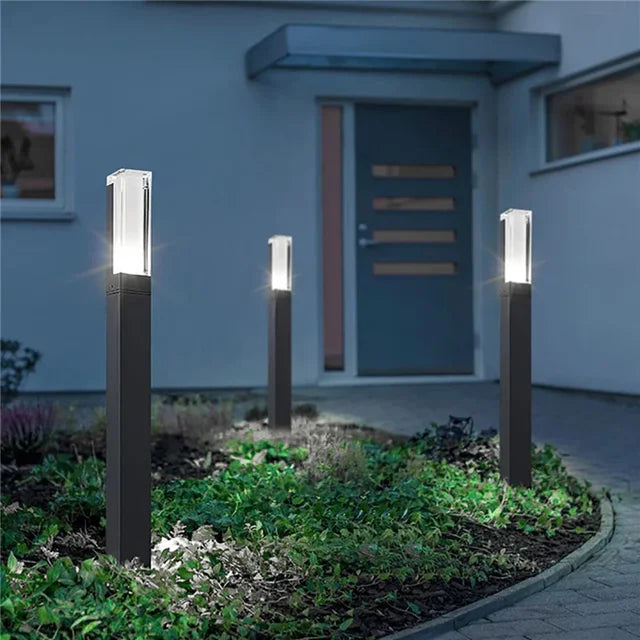 Elegant Solar Post Light