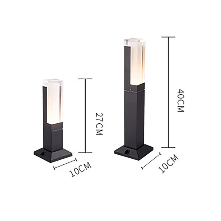 Elegant Solar Post Light