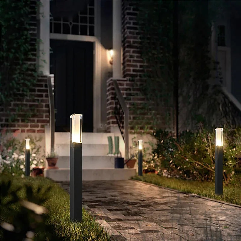 Elegant Solar Post Light