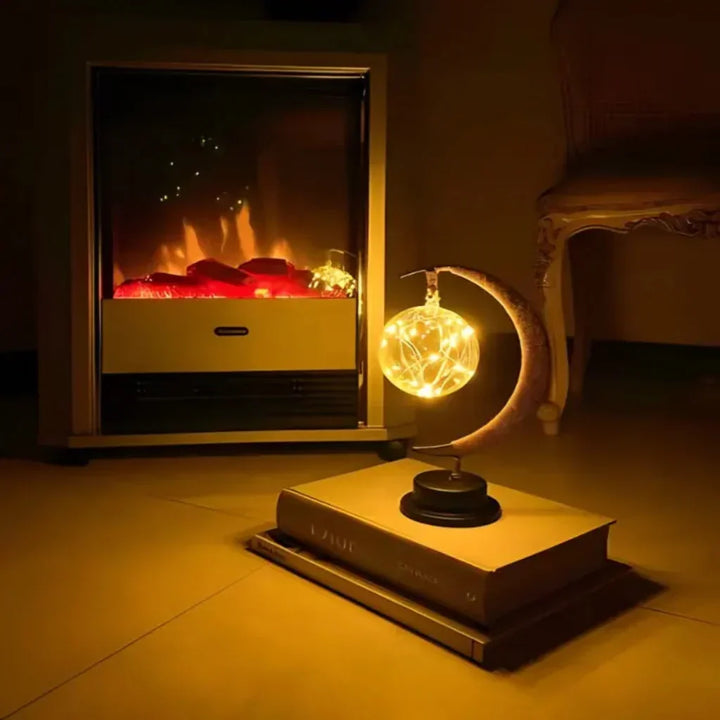 Lunar Moon Lamp – En Cool, Fortryllende Nattelys | Soveværelser og Opholdsrum