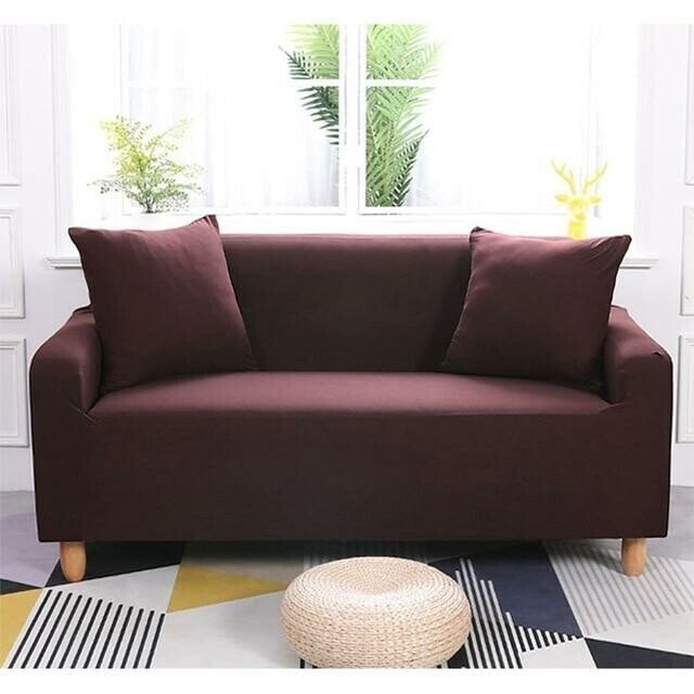 Magisk Sofa Cover Strækbar - Ensfarvet (pude er ikke inkluderet)