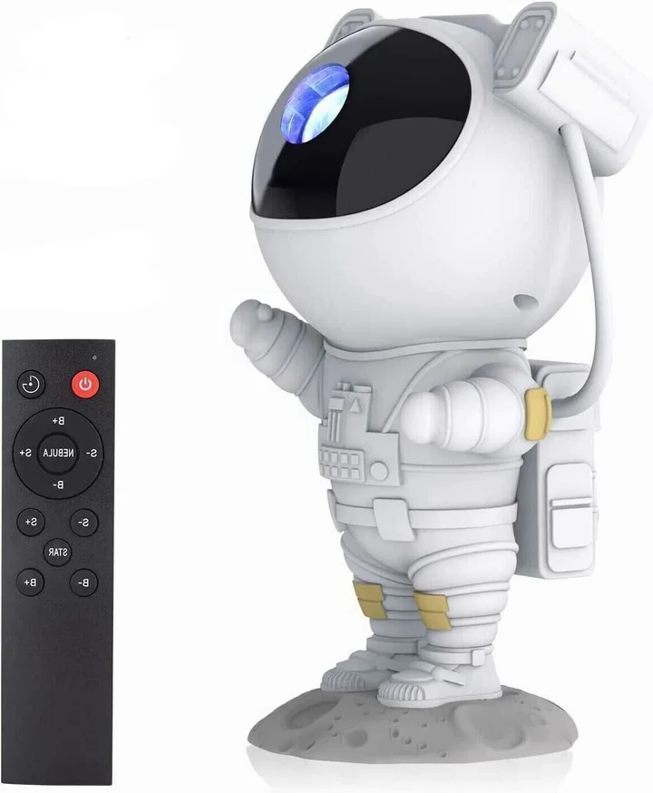 Astronaut Projektor Galakse Stjernehimmel Nattelys