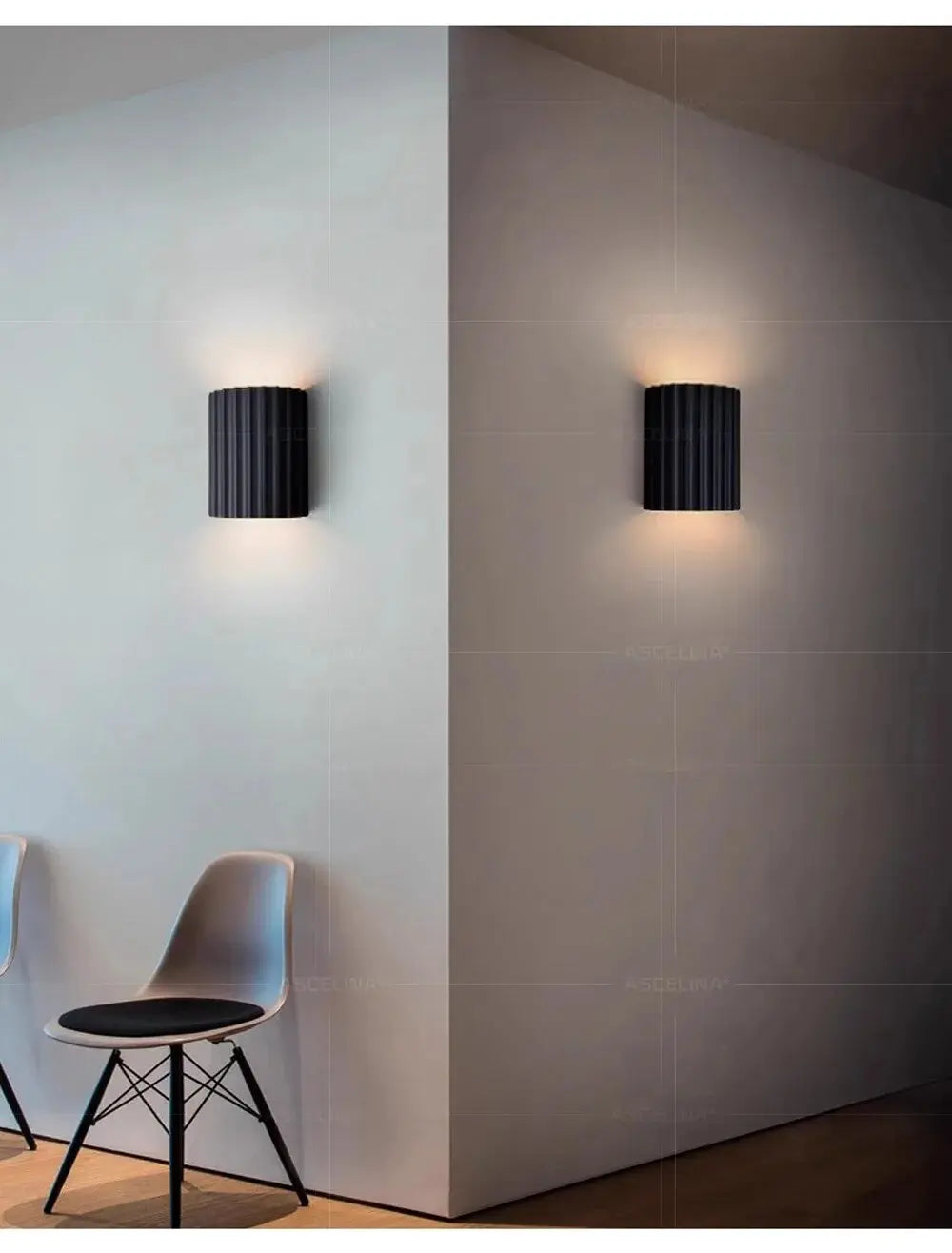 Moderne Væglamper lavet af Elegant Harpiks