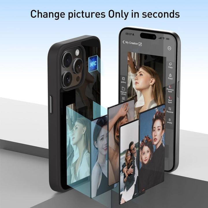 PicFrame iPhone Cover | Dynamisk Fotovisning |