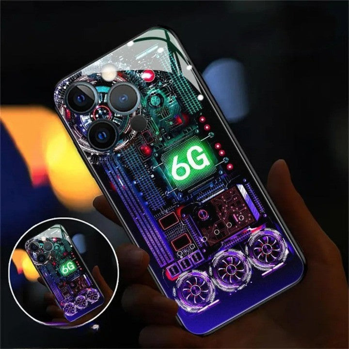 Mobile Armor Lysende Telefon Etui