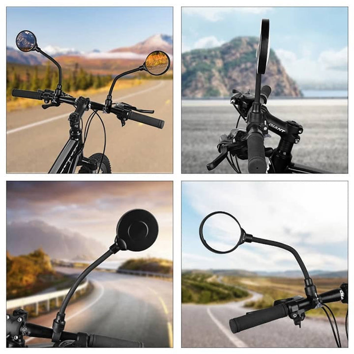 FlexiView cykel spejl med lang beslag |