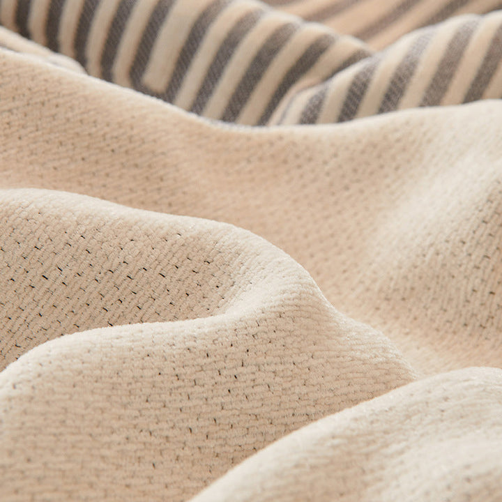 Dobbelt Sidet Chenille Sofa Betræk |