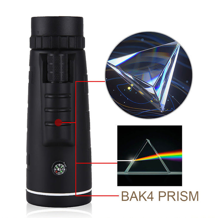 Pro Telescope Bærbar Højopløsnings for Stjernekig &amp; Astronomi