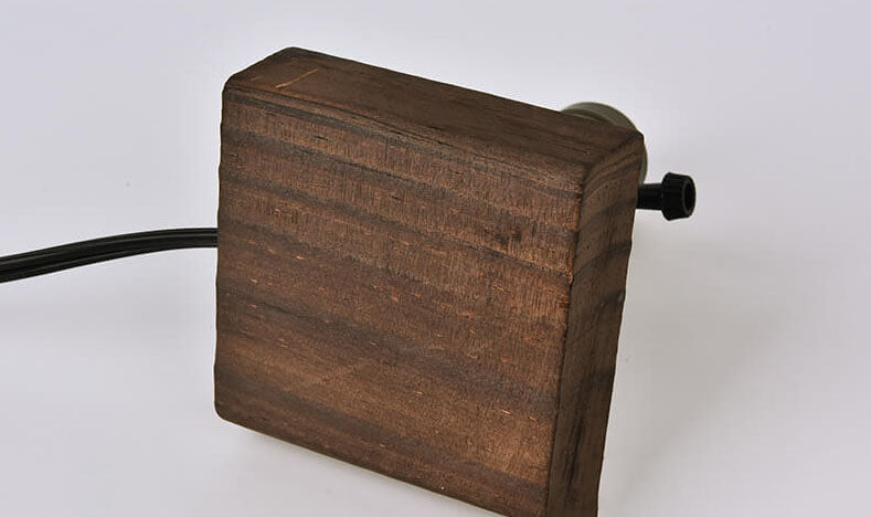 Vintage Industriel Jern Lyspære 1-Lys Bordlampe