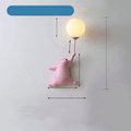 FairyGlow – Tegneserie Væglampe til Børn | Magisk Natlampe med 3D Måne Design