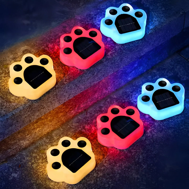 PawPrint – Solenergi Hundepote Havebelysning