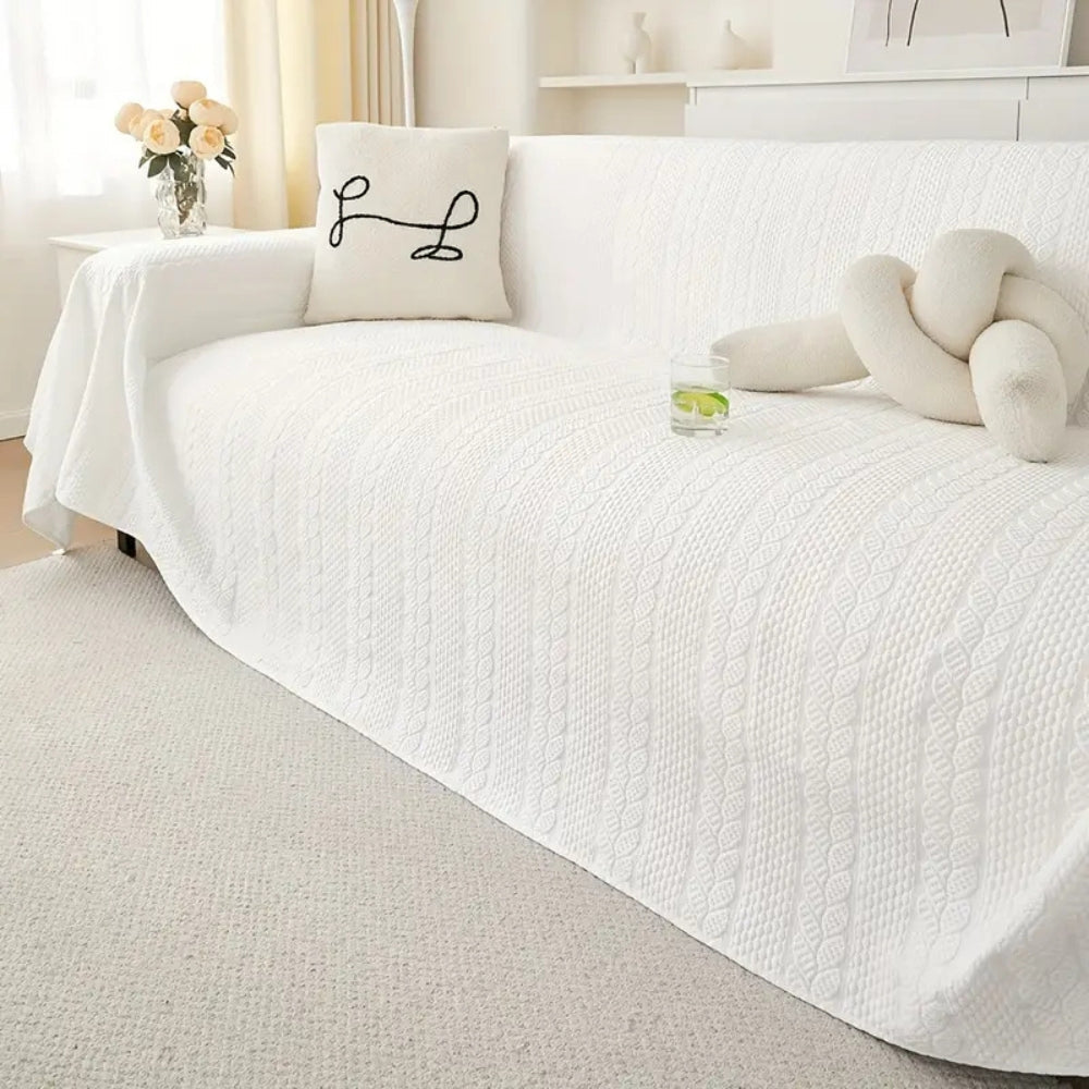 Rolig Plush Leaf Sofa Cover