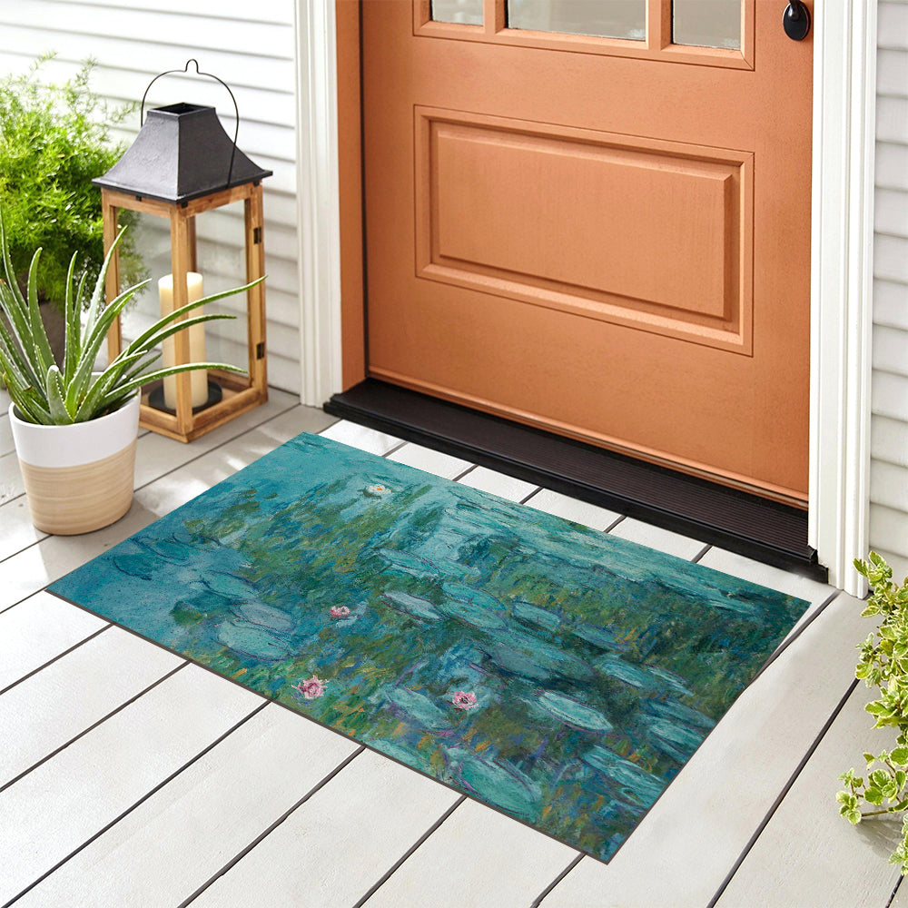 Monet Vandlilje PVC Indgangsmåtte