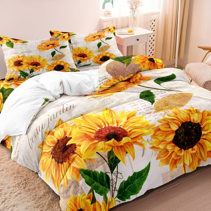 SunnyBeau - Solsikke Dyne Sæt