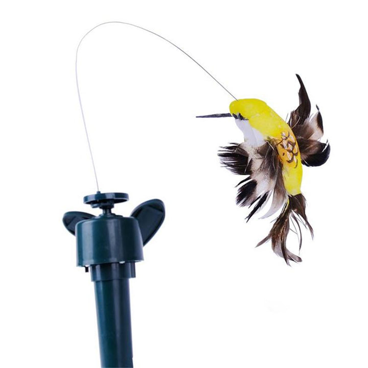 Solcelledrevet dansende kolibri og sommerfugl