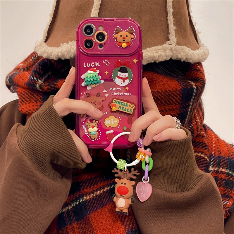 Juletræ Pendant iPhone Cover med Spejl