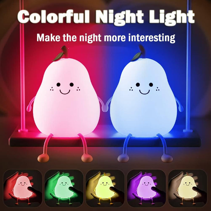 Chic PearGlow Natlampe med USB-oplader og varmt hvidt lys