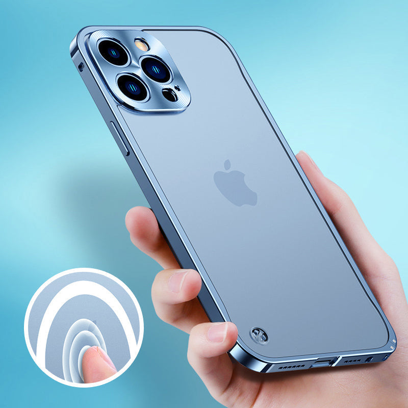 Magnetisk telefonetui til iPhone med metalramme |