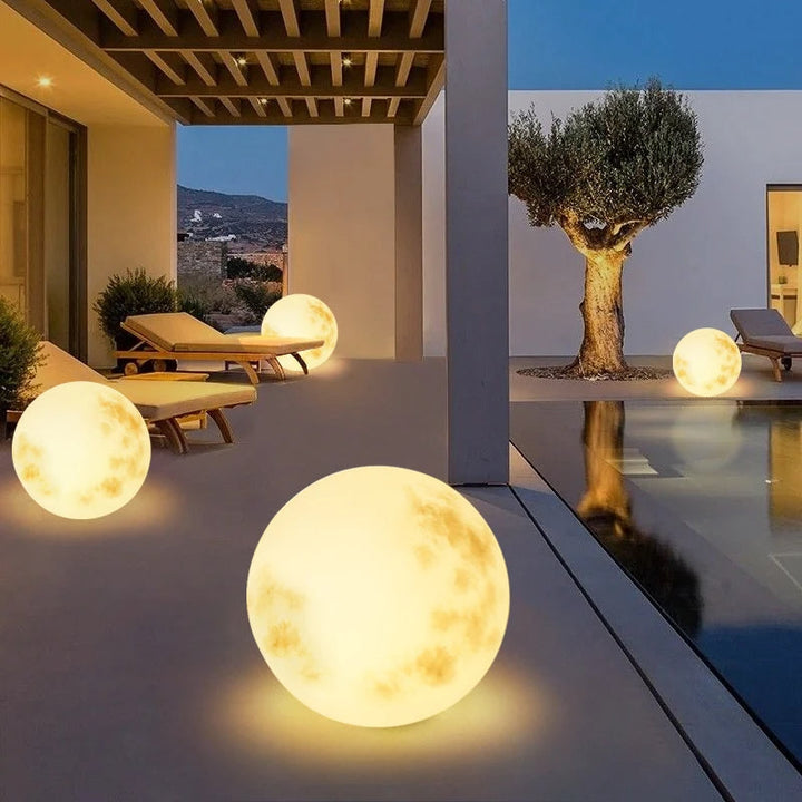 Have lampe i form af månen
