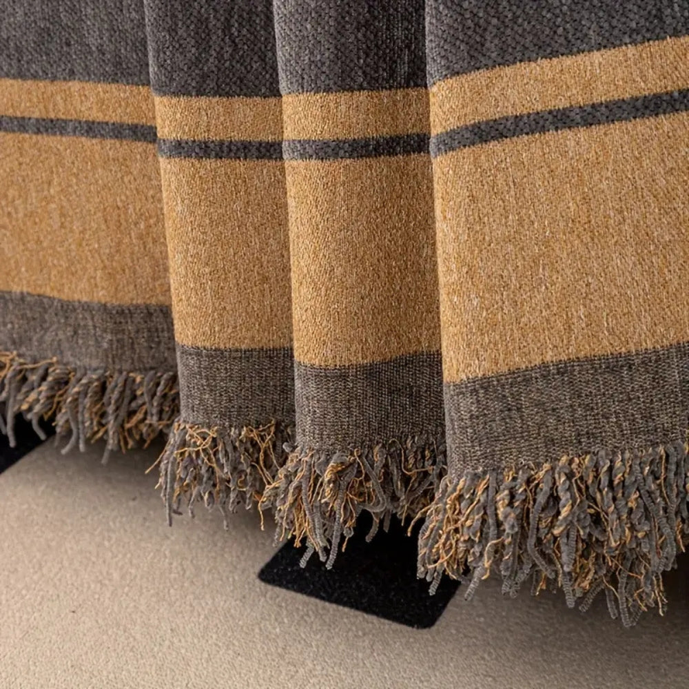 Safari Tiger Chenille Sofa Dækken