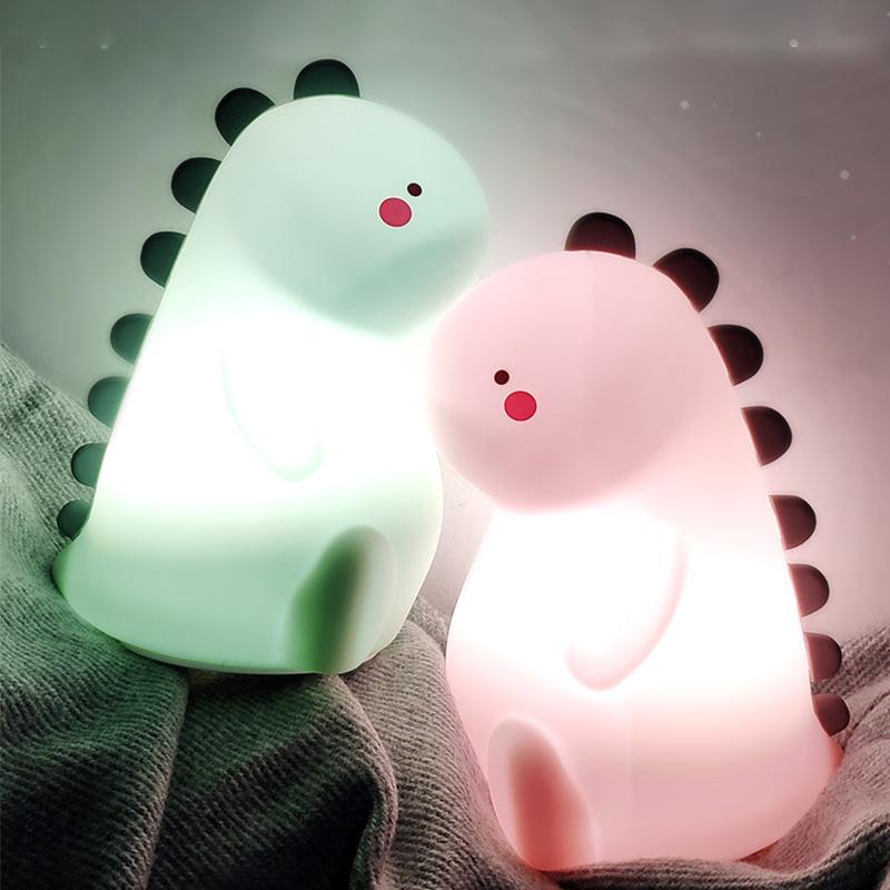 Genopladelig Dinosaur Natlampe