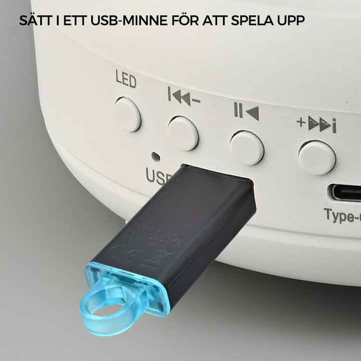 Bluetooth Audio Stjerne Lys